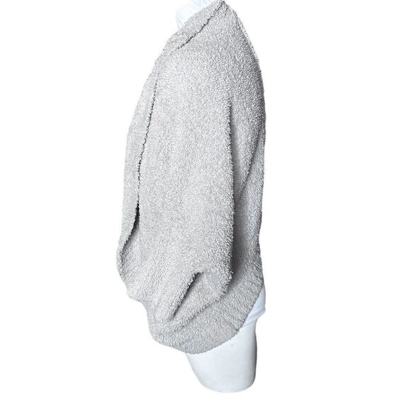 Barefoot Dreams CozyChic shrug Oyster grey s/m small medium - Picture 4 of 10